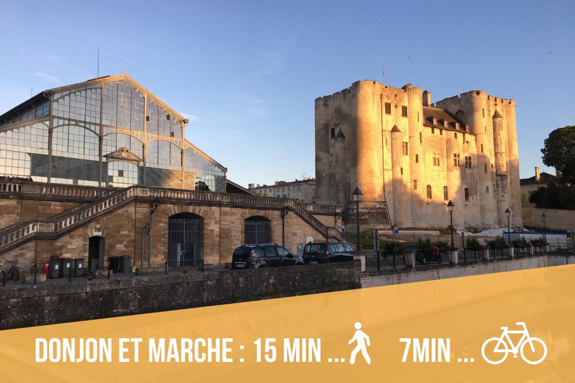 Appartement Lumineux, Wi-Fi Et Parking Prive Ніор Екстер'єр фото